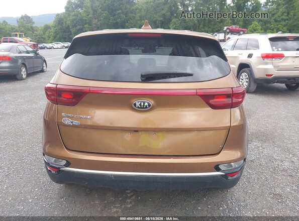KNDPMCACXL7779836 2020 KIA SPORTAGE Orange 