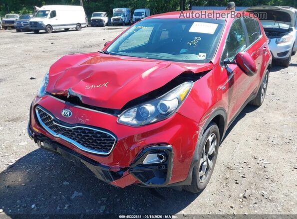 KNDPMCACXL7825150 2020 KIA SPORTAGE Red Vista frontal