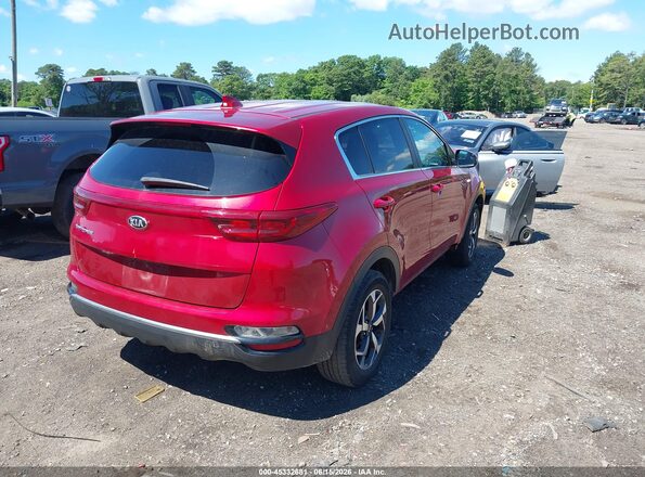 KNDPMCACXL7825150 2020 KIA SPORTAGE Red Trasero derecho