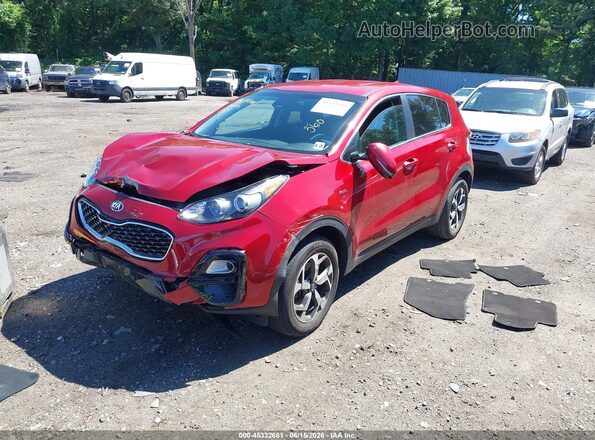 KNDPMCACXL7825150 2020 KIA SPORTAGE Red Vista tres cuartos delantera izquierda