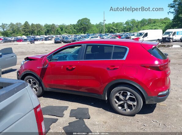 KNDPMCACXL7825150 2020 KIA SPORTAGE Red Vista interior de 360 grados