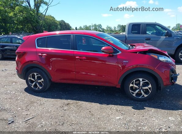 KNDPMCACXL7825150 2020 KIA SPORTAGE Red Vista interior trasera