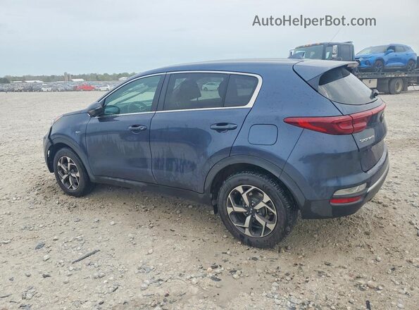 KNDPMCACXM7901371 2021 KIA SPORTAGE Blue Հետևի ձախ