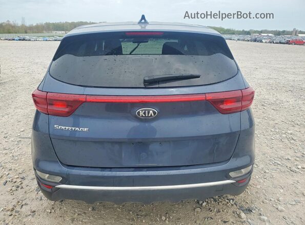 KNDPMCACXM7901371 2021 KIA SPORTAGE Blue Հետևի տեսք