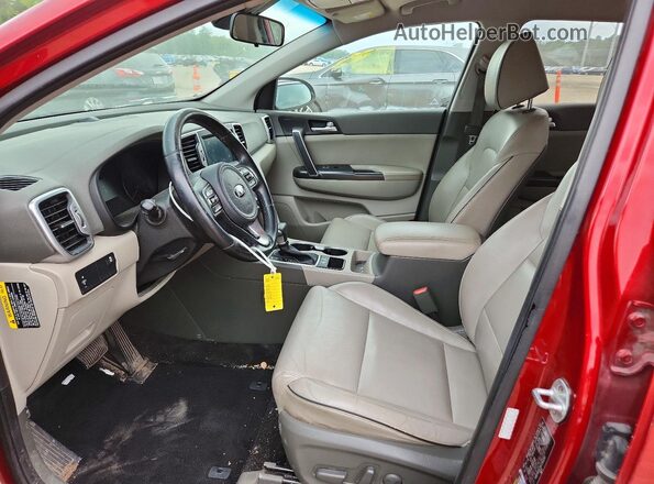 KNDPN3AC0H7263263 2017 KIA SPORTAGE Red 