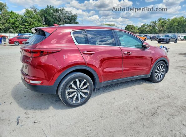 KNDPN3AC0J7476610 2018 KIA SPORTAGE Red 