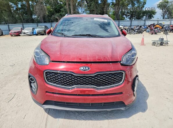 KNDPN3AC0J7476610 2018 KIA SPORTAGE Red 
