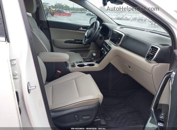 KNDPN3AC0M7936515 2021 KIA SPORTAGE White Front interior view