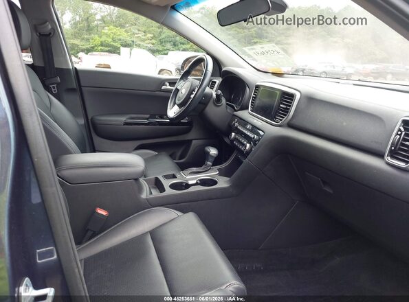 KNDPN3AC1L7633404 2020 KIA SPORTAGE Black წინა სალონის ხედი