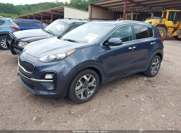 KNDPN3AC1L7633404 2020 KIA SPORTAGE Black წინა მარცხენა ხედი სამი მეოთხედიდან