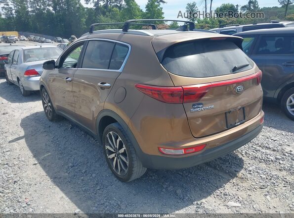KNDPN3AC2H7094850 2017 KIA SPORTAGE Orange Trasero izquierdo