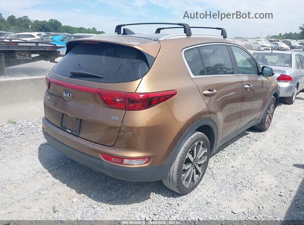 KNDPN3AC2H7094850 2017 KIA SPORTAGE Orange Trasero derecho