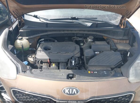KNDPN3AC2H7094850 2017 KIA SPORTAGE Orange Vista trasera