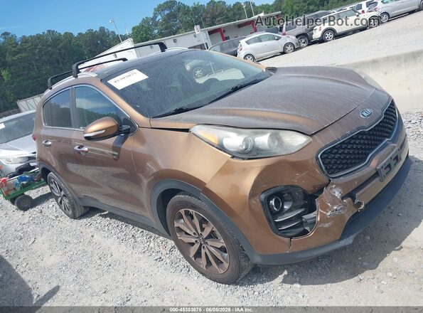 KNDPN3AC2H7094850 2017 KIA SPORTAGE Orange Vista interior trasera