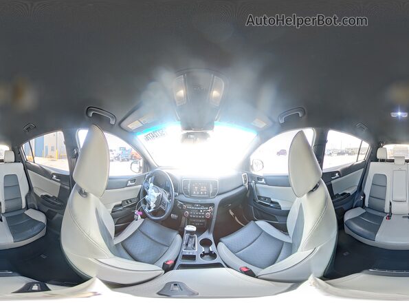 KNDPN3AC2J7466175 2018 KIA SPORTAGE White 360 interior view
