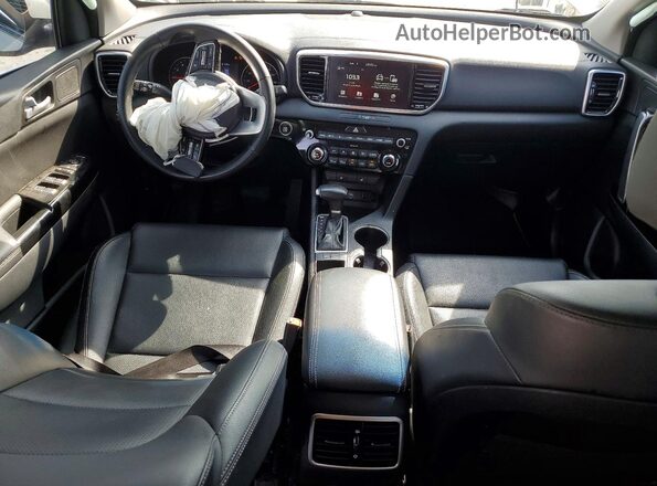 KNDPN3AC2N7953141 2022 KIA SPORTAGE White Առջևի վահանակի տեսք