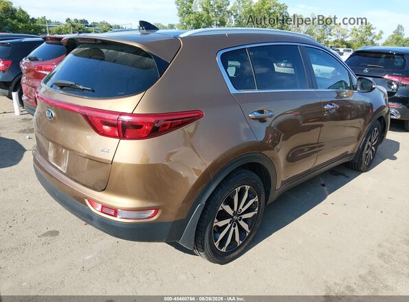 KNDPN3AC3H7073182 2017 KIA SPORTAGE Brown Հետևի աջ