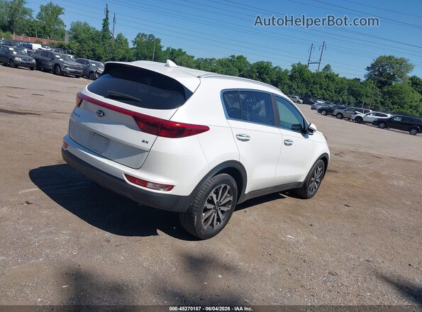 KNDPN3AC3J7300554 2018 KIA SPORTAGE White უკანა მარჯვენა