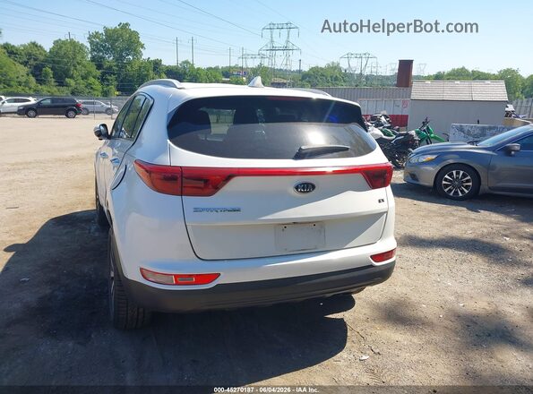 KNDPN3AC3J7300554 2018 KIA SPORTAGE White 