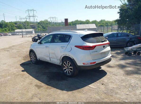 KNDPN3AC3J7300554 2018 KIA SPORTAGE White უკანა მარცხენა