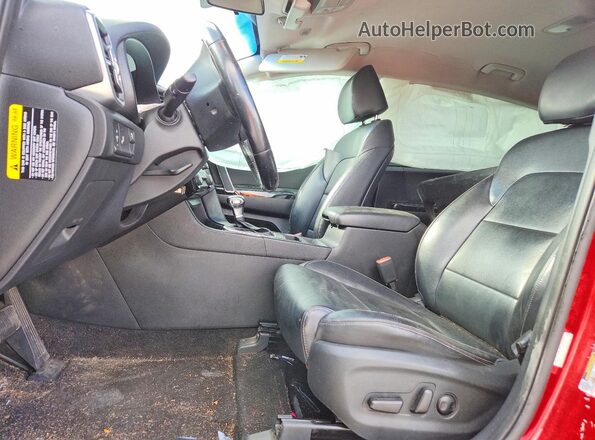 KNDPN3AC3K7577495 2019 KIA SPORTAGE Red Front interior view