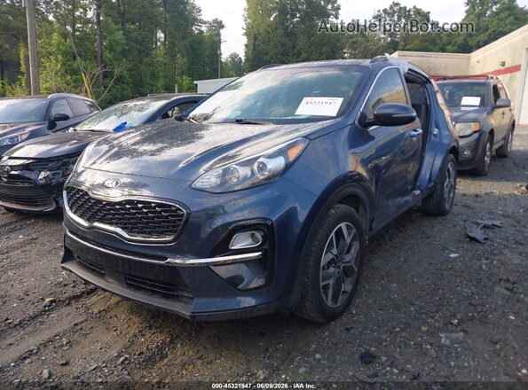 KNDPN3AC3L7834219 2020 KIA SPORTAGE Blue Przód lewy