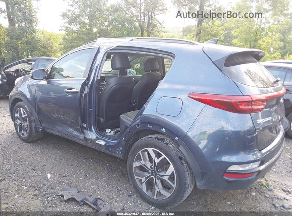 KNDPN3AC3L7834219 2020 KIA SPORTAGE Blue Widok wnętrza 360 stopni