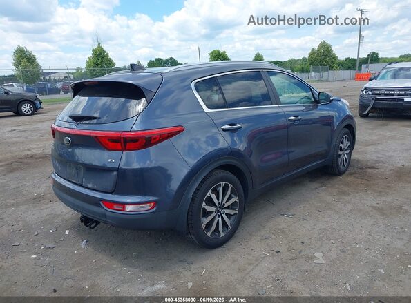 KNDPN3AC4H7105492 2017 KIA SPORTAGE Blue უკანა მარჯვენა