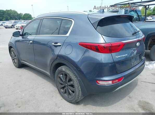 KNDPN3AC4J7476741 2018 KIA SPORTAGE Gray Задня ліва чверть
