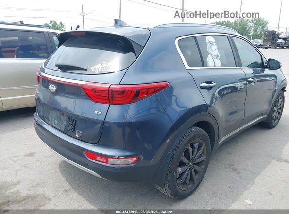 KNDPN3AC4J7476741 2018 KIA SPORTAGE Gray Задня права чверть