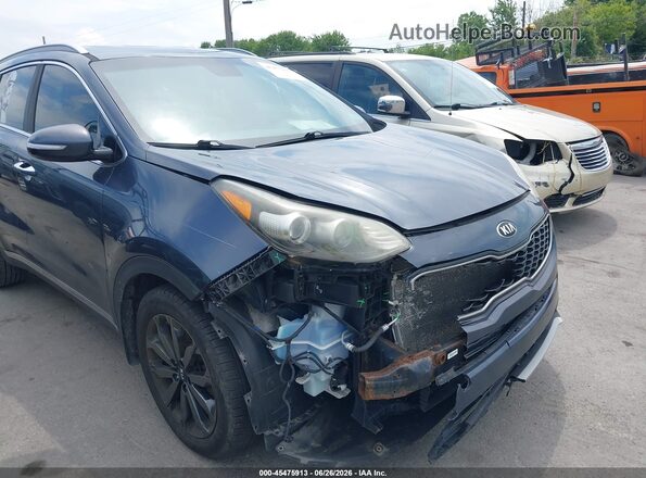 KNDPN3AC4J7476741 2018 KIA SPORTAGE Gray Вид спереду