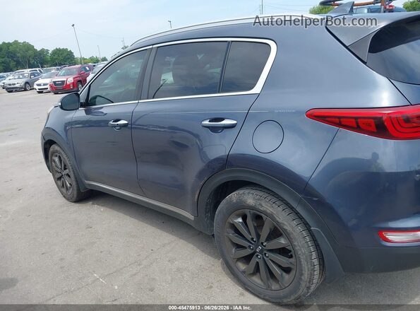 KNDPN3AC4J7476741 2018 KIA SPORTAGE Gray Панорамний вид салону 360°