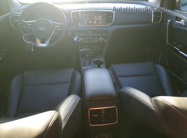 KNDPN3AC4M7882622 2021 KIA SPORTAGE White Вид панелі приладів