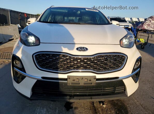 KNDPN3AC4M7882622 2021 KIA SPORTAGE White Вид спереду
