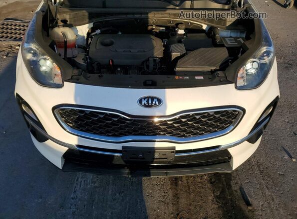 KNDPN3AC4M7882622 2021 KIA SPORTAGE White Вид підкапотного простору