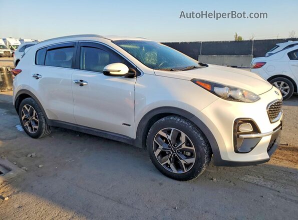 KNDPN3AC4M7882622 2021 KIA SPORTAGE White Передня права чверть
