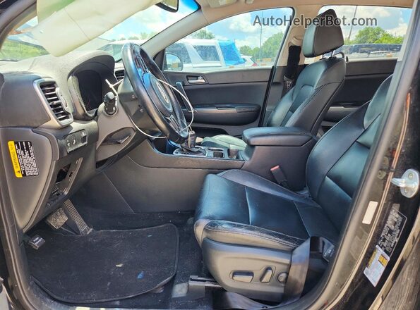 KNDPN3AC6H7067859 2017 KIA SPORTAGE Black Սալոնի դիմացի տեսք