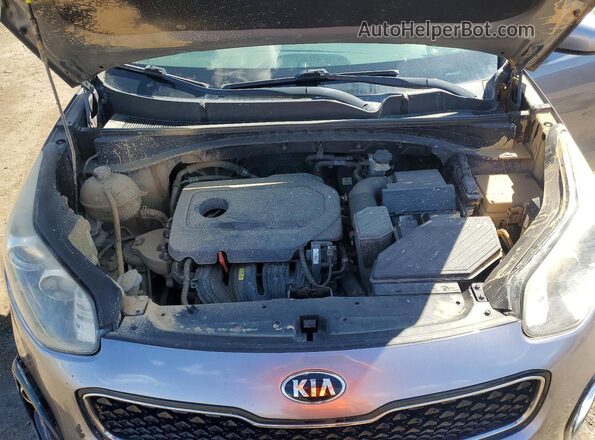 KNDPN3AC6H7255104 2017 KIA SPORTAGE Gray Widok komory silnika