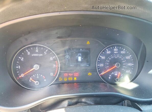 KNDPN3AC6H7255104 2017 KIA SPORTAGE Gray Widok zestawu wskaźników