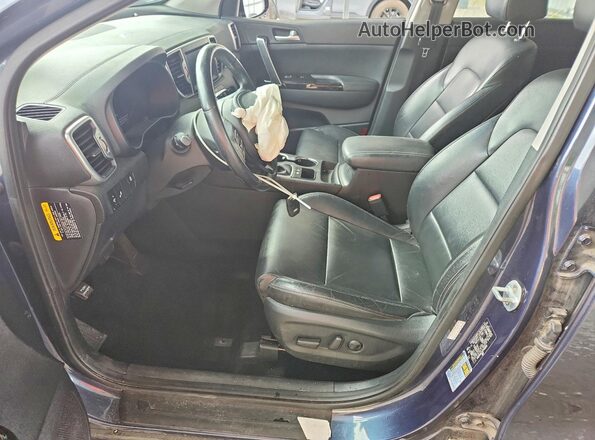 KNDPN3AC6J7400809 2018 KIA SPORTAGE Charcoal Սալոնի դիմացի տեսք