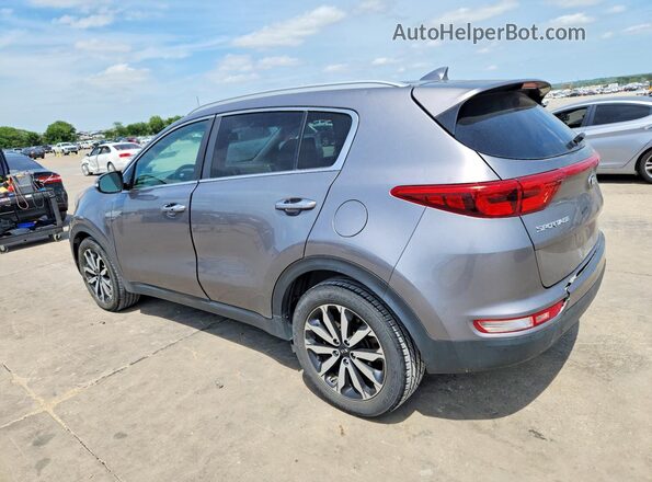 KNDPN3AC6J7413026 2018 KIA SPORTAGE Gray უკანა მარცხენა