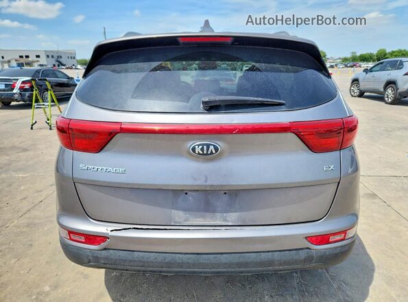 KNDPN3AC6J7413026 2018 KIA SPORTAGE Gray უკანა ხედი