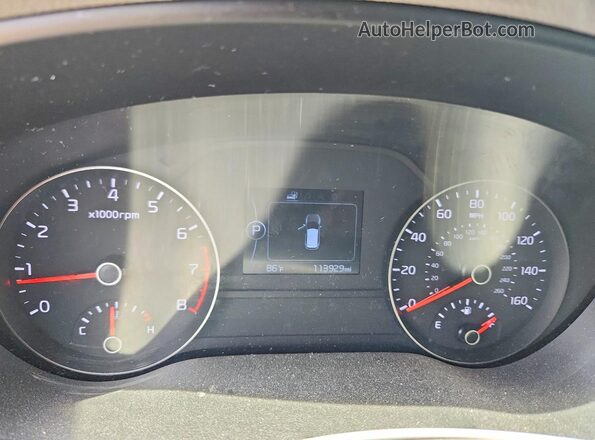 KNDPN3AC6J7413026 2018 KIA SPORTAGE Gray ხელსაწყოთა პანელის ხედი