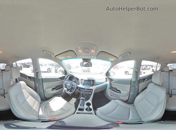 KNDPN3AC6J7413026 2018 KIA SPORTAGE Gray VIN კოდის სტიკერის ხედი