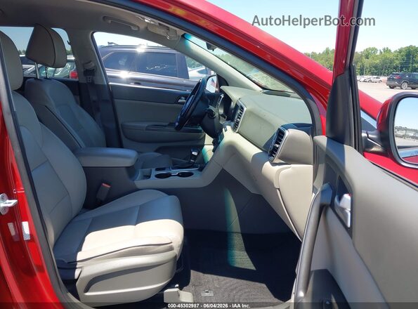 KNDPN3AC7H7109326 2017 KIA SPORTAGE Red წინა სალონის ხედი