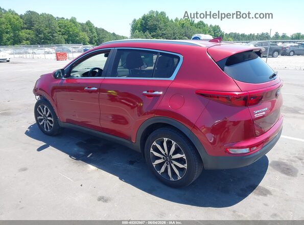 KNDPN3AC7H7109326 2017 KIA SPORTAGE Red უკანა მარცხენა