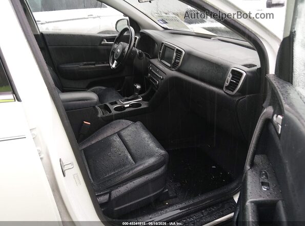 KNDPN3AC7H7119435 2017 KIA SPORTAGE White Vista interior delantera
