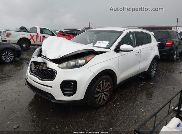 KNDPN3AC7H7119435 2017 KIA SPORTAGE White Vista tres cuartos delantera izquierda