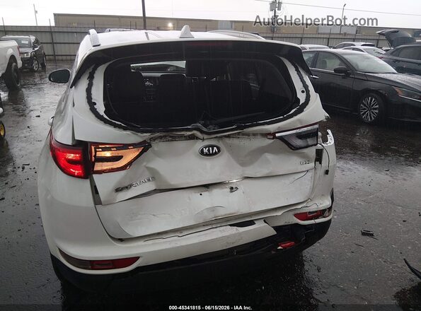 KNDPN3AC7H7119435 2017 KIA SPORTAGE White Vista frontal