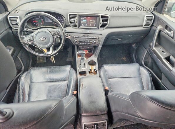 KNDPN3AC7H7169185 2017 KIA SPORTAGE Silver წინა პანელის ხედი